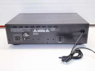JVC Stereo Dual Cassette Deck Tape Recorder Model TD W207  