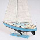 Handcrafted Bristol 35 Sailboat Wooden Yacht Model 29