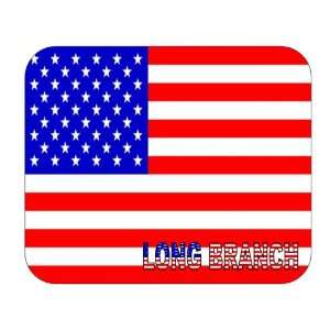  US Flag   Long Branch, New Jersey (NJ) Mouse Pad 