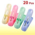 54 Laundry Clothes Pins Hanging Clips Hooks PLASTIC NEW  
