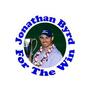 Jonathan Byrd For the Win 2.25 Badge Pinback Button
