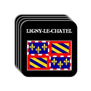  Bourgogne (Burgundy)   LIGNY LE CHATEL Set of 4 Mini 