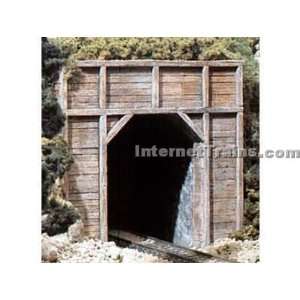  Woodland Scenics N Scale Single Track Timber Tunnel Portal 