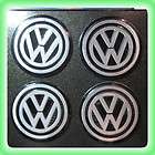 4X VOLKSWAGEN VW Badge Emblem Sticker For Wheel Hub Cap L24