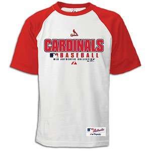  St. Louis Cardinals Practice Short Sleeve Raglan T Shirt 