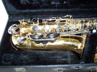JUPITER JAS 667 Alto Saxophone Brass KHS Made Taiwan w/ Hard Case 