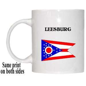  US State Flag   LEESBURG, Ohio (OH) Mug 