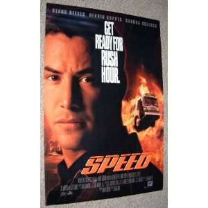 Speed   Keanu Reeves   Original Movie Poster   27 x 40 