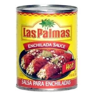 Las Palmas Enchilada Sauce   Hot 19 oz.  Grocery & Gourmet 