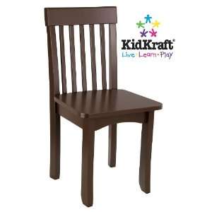  KidKraft Avalon Kids Chair   Chocolate: Home & Kitchen