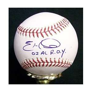  Eric Hinske Autographed Baseball   02 AL ROY Sports 