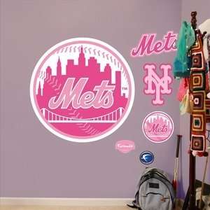  New York Mets Pink Logo Fathead NIB: Everything Else