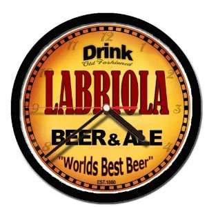  LABRIOLA beer and ale cerveza wall clock: Everything Else