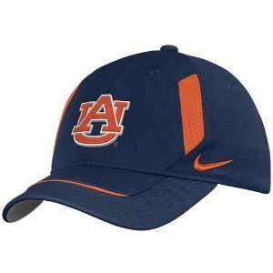 Nike Auburn Tigers Navy Blue Adjustable Hat:  Sports 