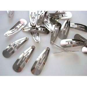   : 2000pc Silver Hair Snap Clip (L99 30mm) Wholesale: Everything Else