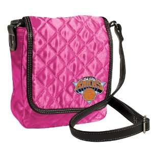  NBA New York Knicks Pink Quilted Purse