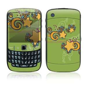  BlackBerry Curve 8500, 8520, 8530 Decal Skin   Flower 