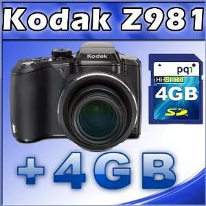  Kodak EasyShare Z981 14MP Digital Camera w/ 26x Wide Angle 