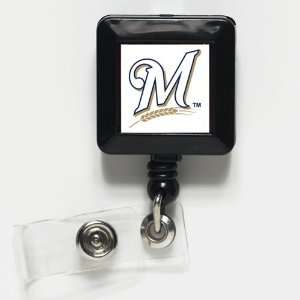  Milwaukee Brewers Retractable Ticket Badge Holder Office 
