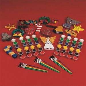  S&S Worldwide Holiday Happiness Ornament Craft Kit (Makes 