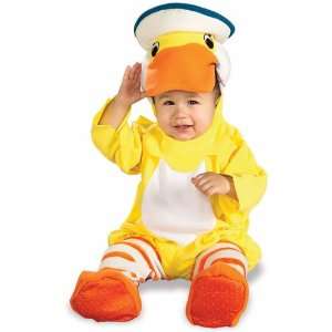  Infant Baby Rubber Ducky Duck Costume (Sz:6 12M): Baby