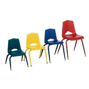  (6) X Quantum Stack Chair #1101  16 Chair Seat  Royal 
