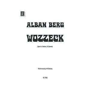  Wozzeck, Vocal Score Musical Instruments