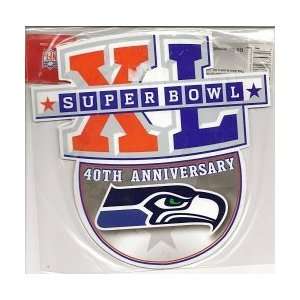  Seattle Seahawks Super Bowl 40 Magnet: Sports & Outdoors