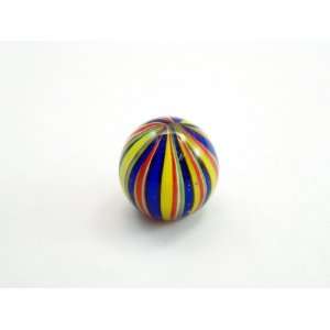  Murano Design Glass Rainbow Color Striped art Paperweight 
