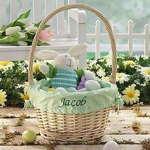  Boys Personalized Easter Basket   Green: Toys & Games