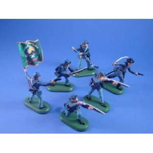  Britains Deetail Union Toy Soldiers Irish Brigade with 