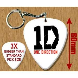 One Direction BIG Guitar Pick Keyring