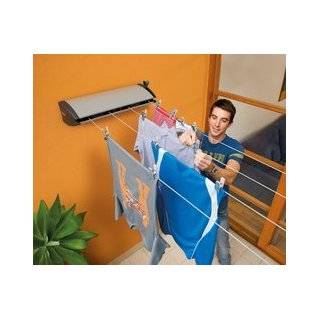 Brabantia Wall Mount Pull Out Clothes Line, Stainless:  
