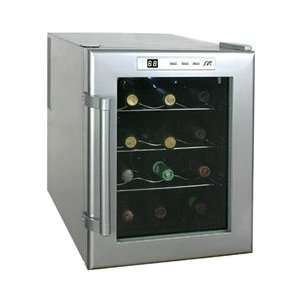 Sunpentown 12 Bottle ThermoElectric Wine Cooler  Kitchen 