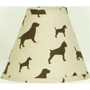  Houndstooth Lamp Shade Beige Baby