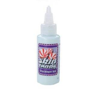 Skin Candy tattoo ink, blacklight invisible,1oz