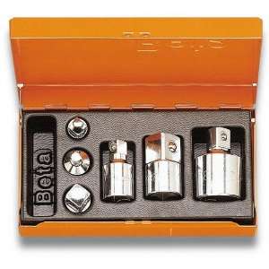 Beta 902R/C6 Adaptor Socket Set, 6 Pieces ranging from 1/4 to 3/8 