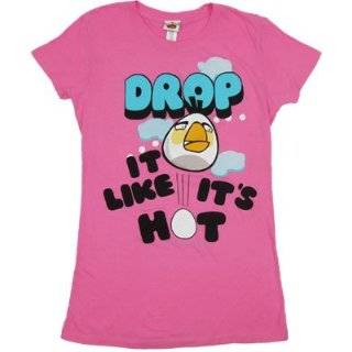  Official Angry Birds Addict Girls T Shirt Clothing