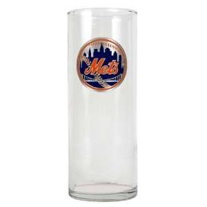   : New York Mets MLB 9 Flower Vase   Primary Logo Sports & Outdoors