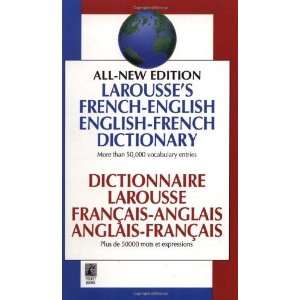   French English Dictionary [Mass Market Paperback] Larousse Books
