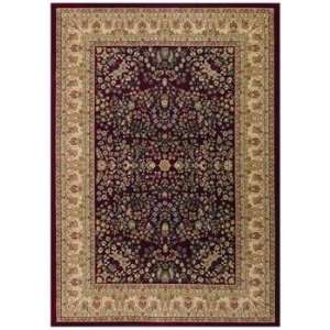   Floral Mashhad Area Rug   92 x 126   Persian Red: Home & Kitchen