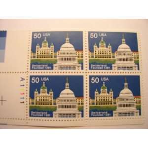   , 700th Anniversary, S# 2532, PB of 4 50 Cent Stamps 
