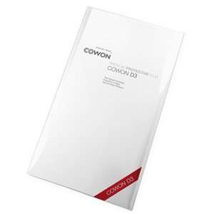  COWON LCD & Body Protective film for D3  Players 