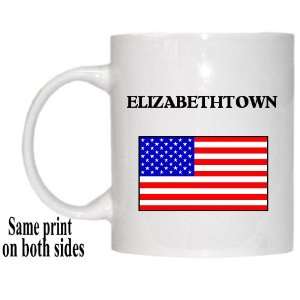  US Flag   Elizabethtown, Kentucky (KY) Mug Everything 