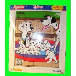 Walt Disneys 101 Dalmations Puzzle featuring Pongo, Perdita and Pups 