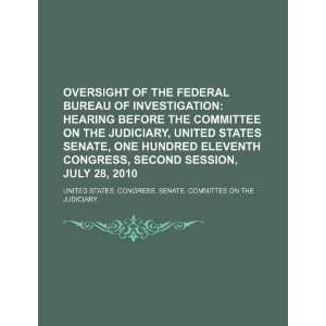  Oversight of the Federal Bureau of Investigation: hearing 