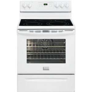   Electric Range in White with 5. 