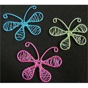   Wire Butterfly Metal Charms for Necklace, Bracelet or Craft Project