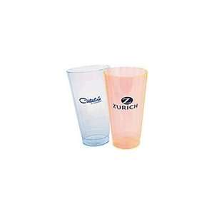  Min Qty 100 16 oz. Neon Plastic Fluted Cup: Health 