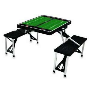   Redhawks Portable Folding Tailgating Picnic Table: Sports & Outdoors